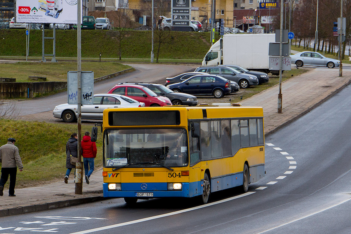 Lietuva, Mercedes-Benz O405N2 № 504