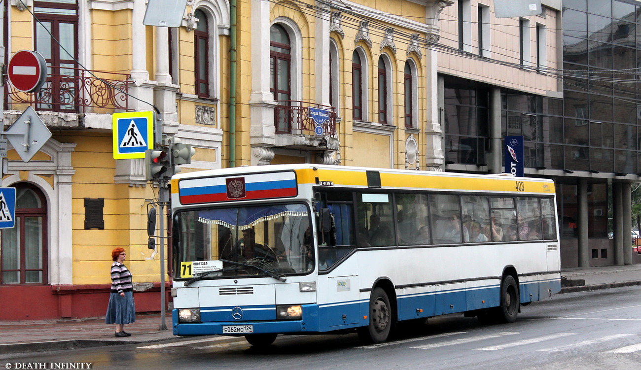 Красноярский край, Mercedes-Benz O405N № Е 062 МС 124