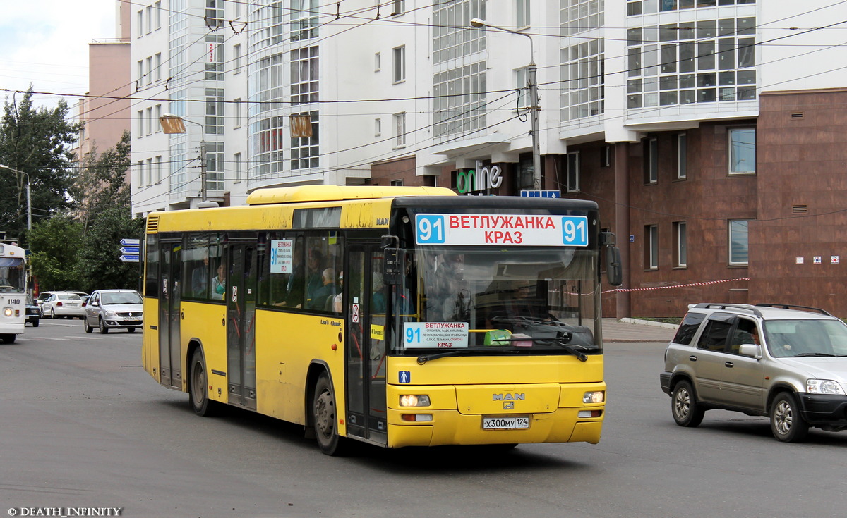 Красноярский край, MAN A74 Lion's Classic SL283 № Х 300 МУ 124