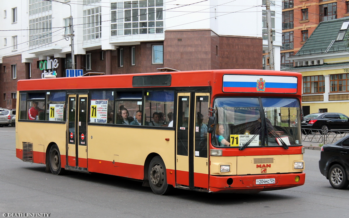 Красноярский край, MAN 791 SL202 № Т 204 МС 124