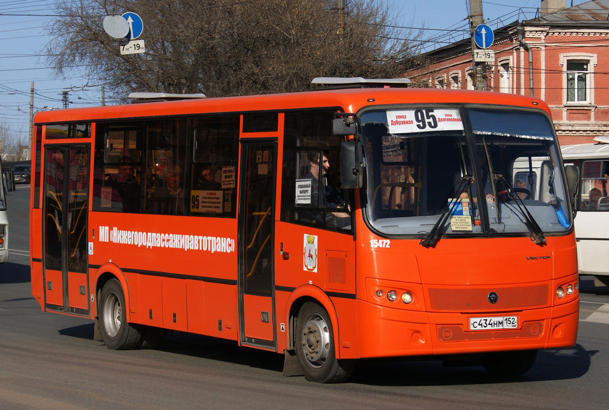 Нижегородская область, ПАЗ-320414-04 "Вектор" № 15472