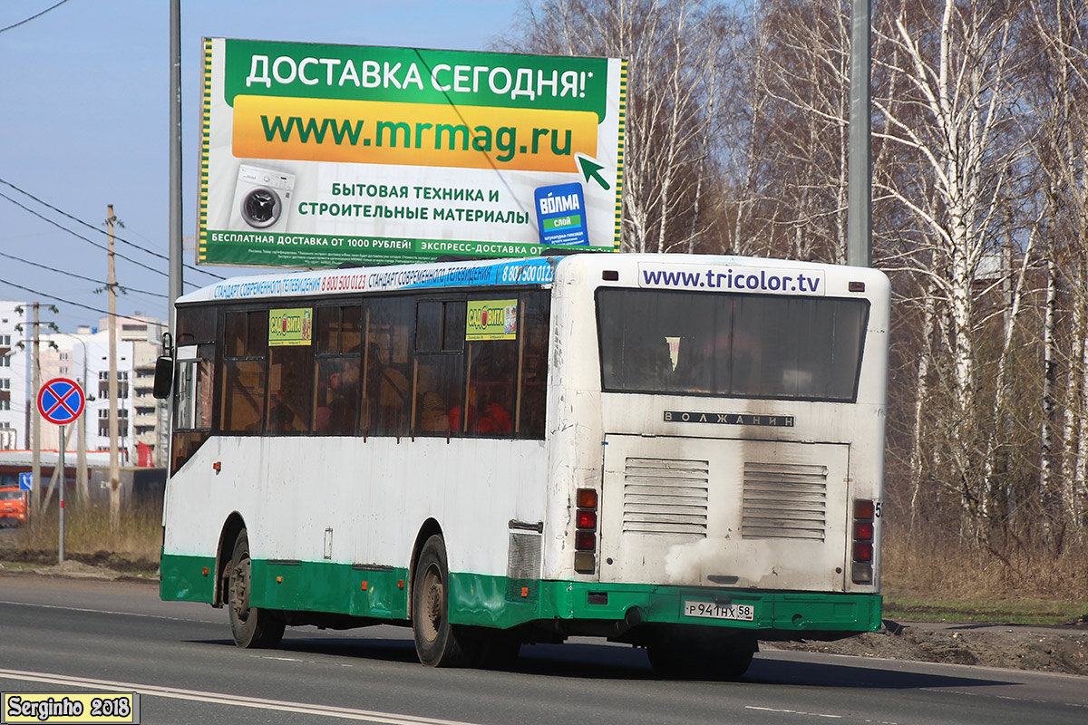 Пензенская область, Волжанин-5270-10-04 № Р 941 НХ 58