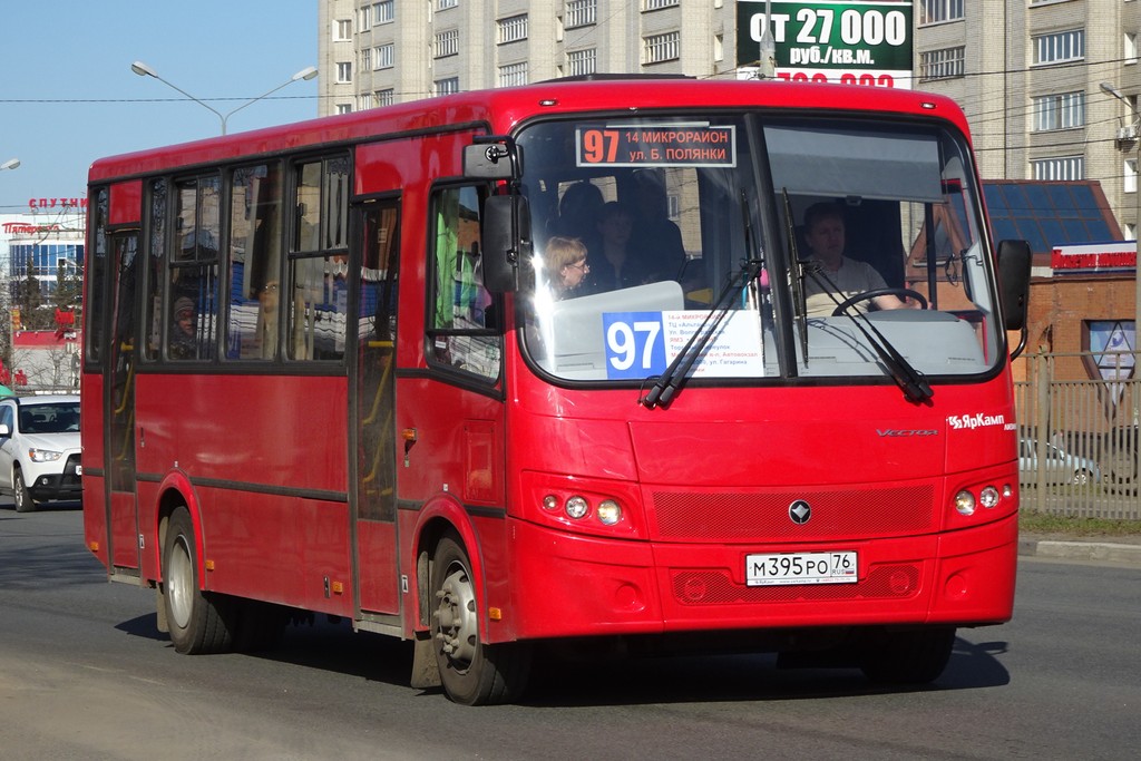 Ярославская область, ПАЗ-320412-04 "Вектор" № М 395 РО 76