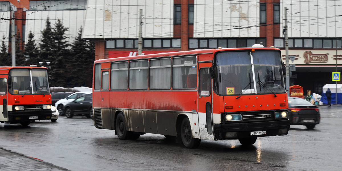 Омская область, Ikarus 256.54 № С 863 ВУ 55