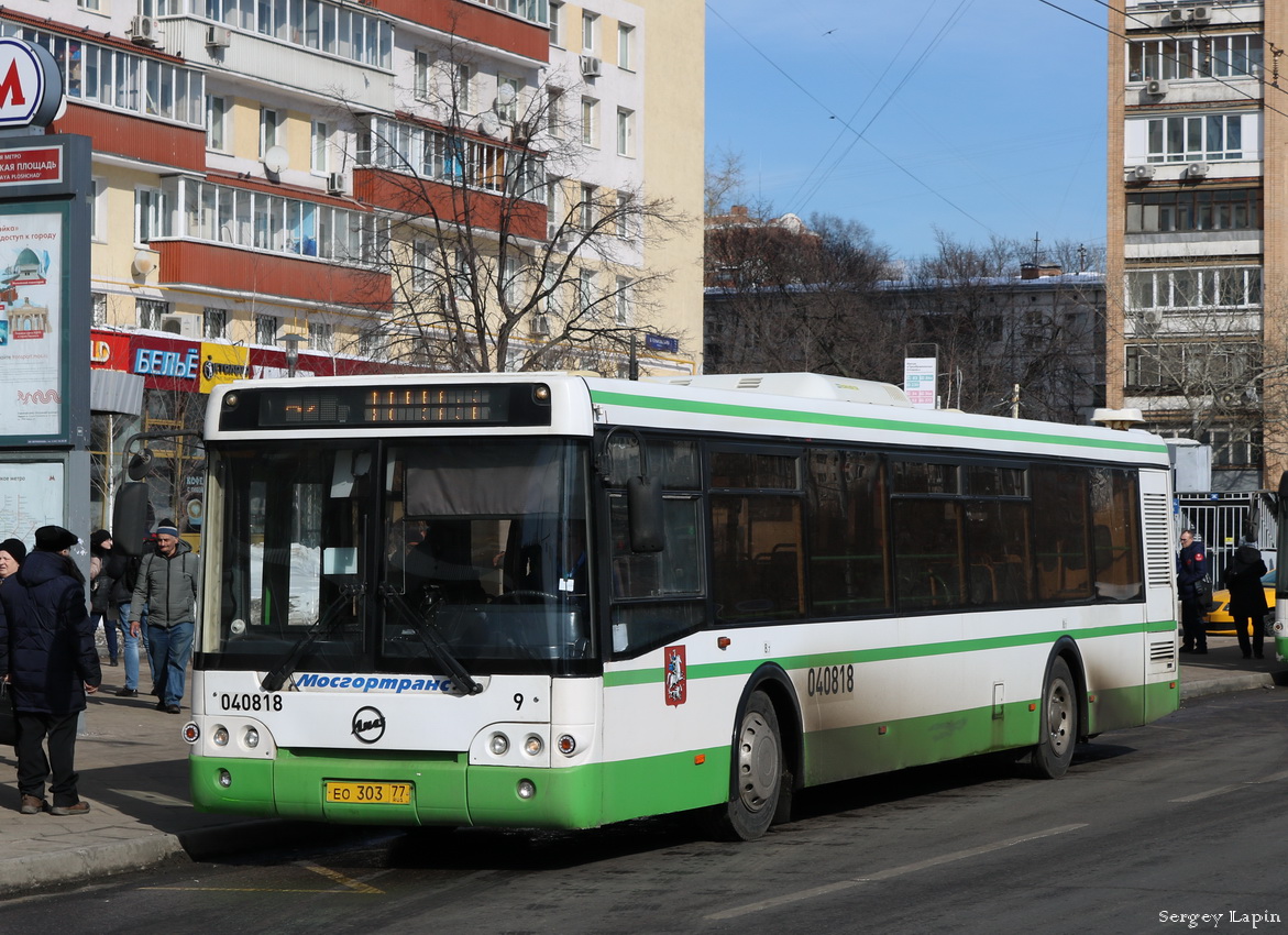 Москва, ЛиАЗ-5292.21 № 040818