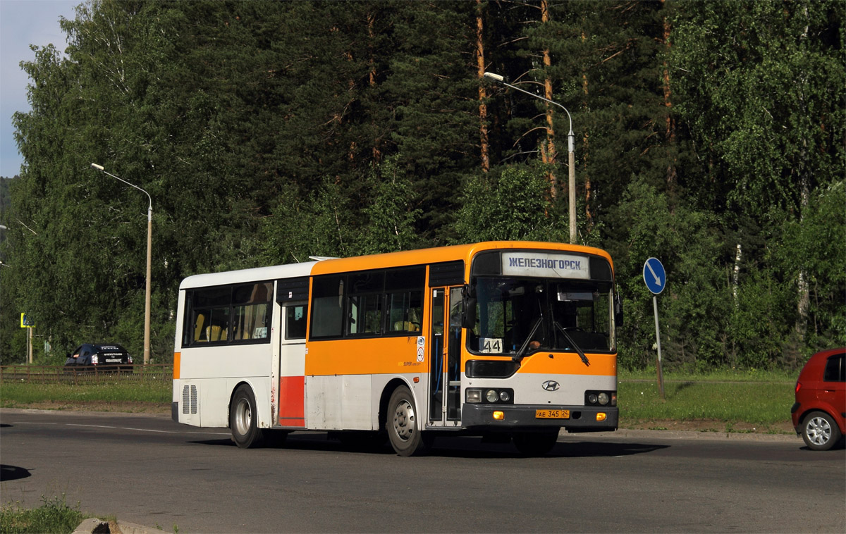 Красноярский край, Hyundai New Super AeroCity № АЕ 345 24