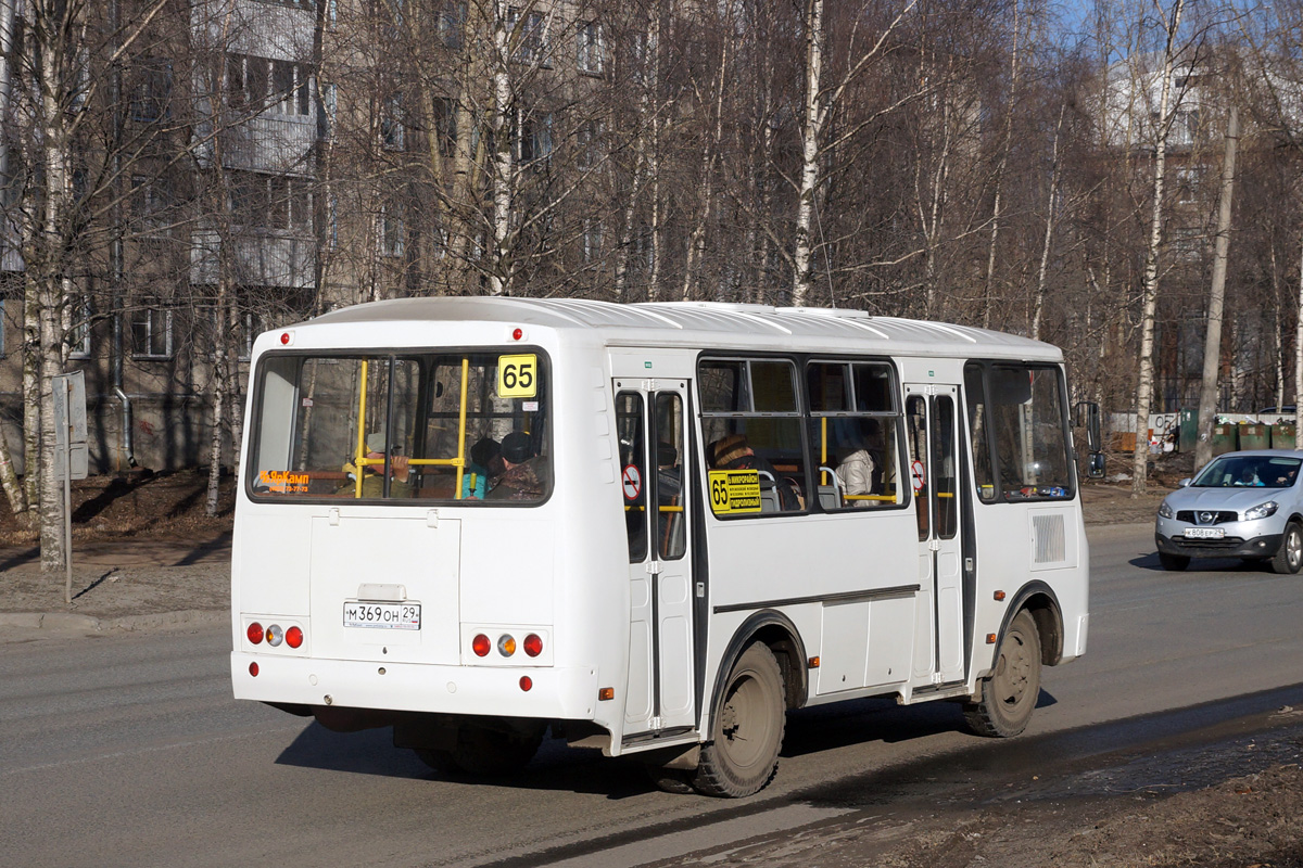 Архангельская область, ПАЗ-32054 № М 369 ОН 29