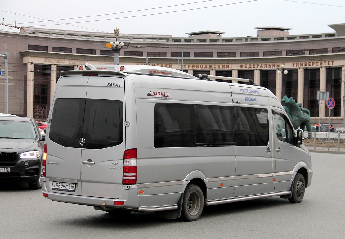 Татарстан, Mercedes-Benz Sprinter W906 519CDI № Т 989 РЕ 116 — Фото —  Автобусный транспорт