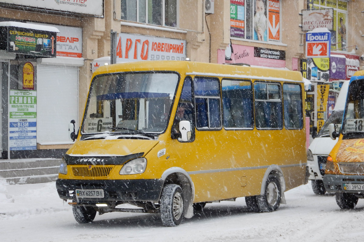 Хмельницкая область, БАЗ-22154 "Дельфин" № BX 6257 BI