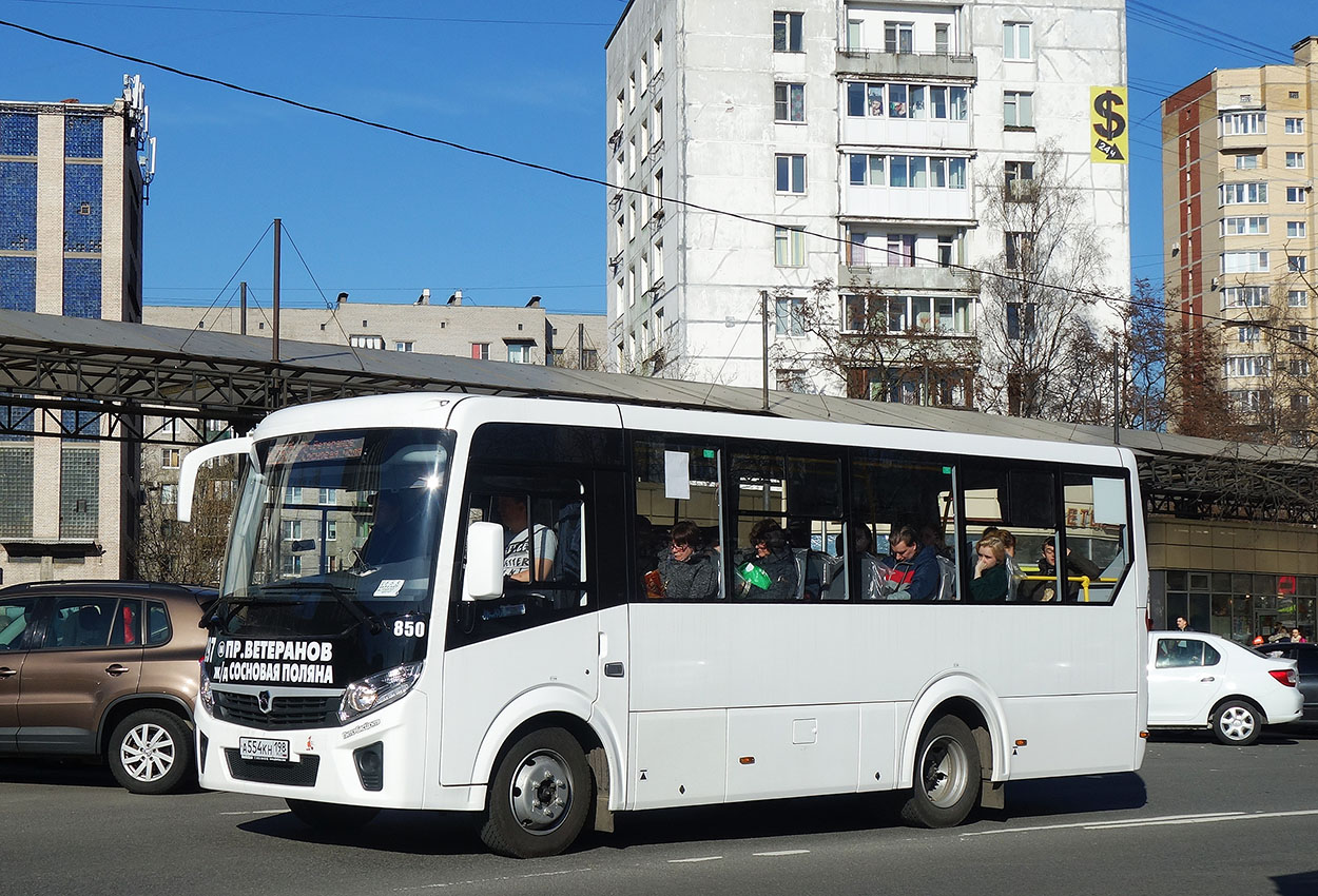 Санкт-Петербург, ПАЗ-320435-04 "Vector Next" № 850