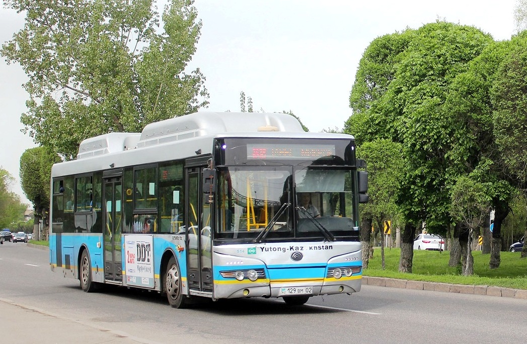 Алматы, Yutong ZK6118HGA № 514