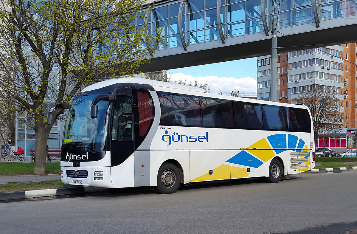 Киев, MAN R07 Fortuna RHC414 № AA 1214 HO