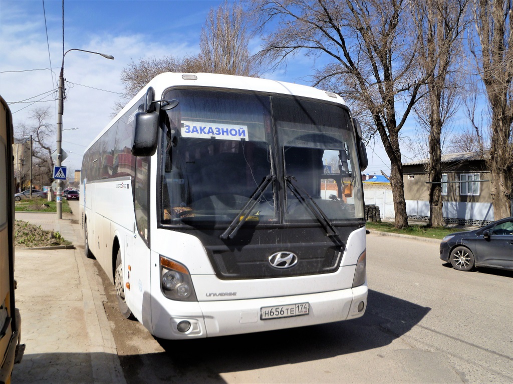 Челябинская область, Hyundai Universe Space Luxury № Н 656 ТЕ 174