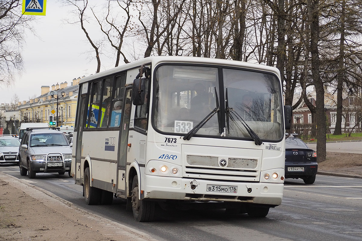 Ленинградская область, ПАЗ-320412-05 № 7673