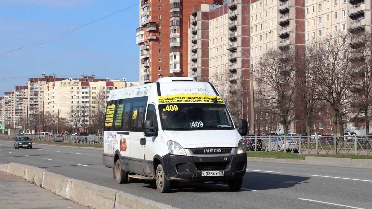 Санкт-Петербург, Нижегородец-2227UU (IVECO Daily) № С 035 КХ 178