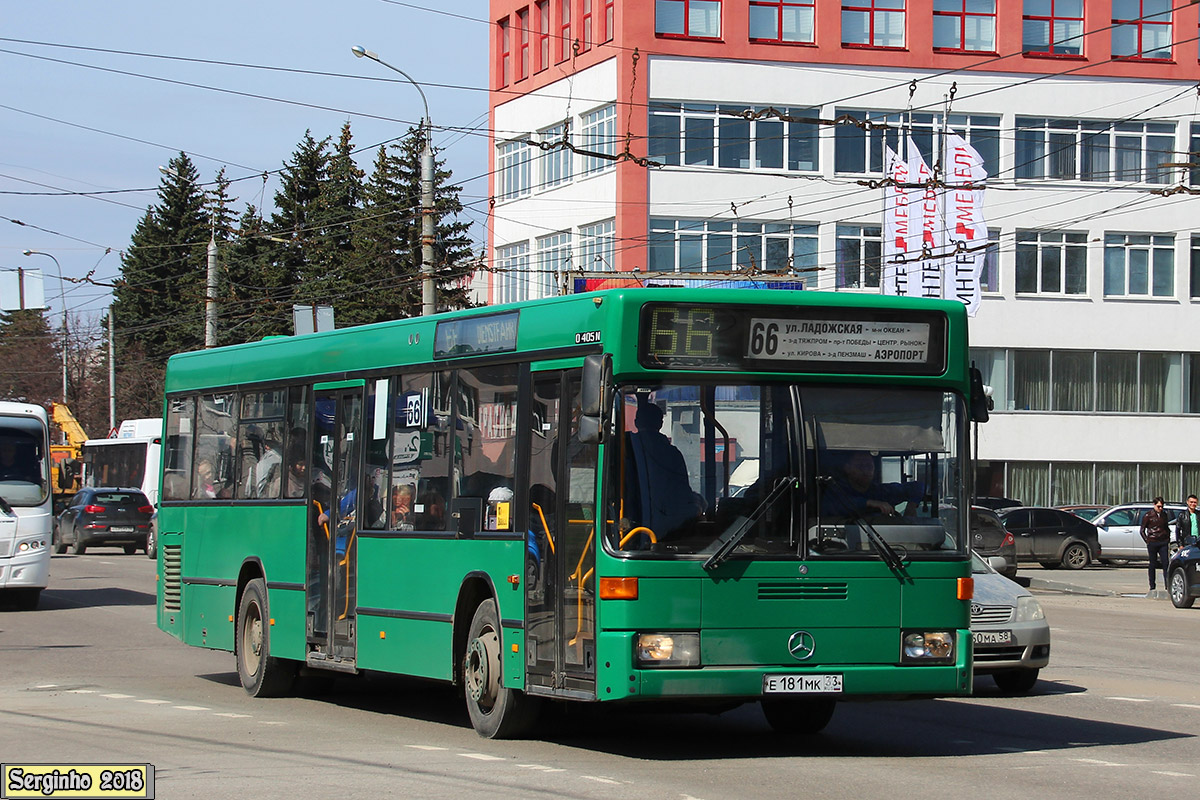 Пензенская область, Mercedes-Benz O405N2 № Е 181 МК 33