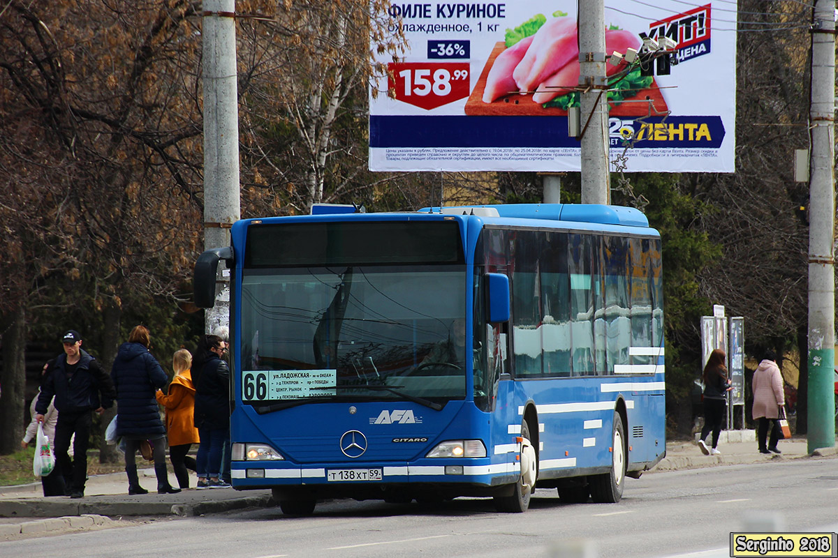 Пензенская вобласць, Mercedes-Benz O530 Citaro № Т 138 ХТ 59