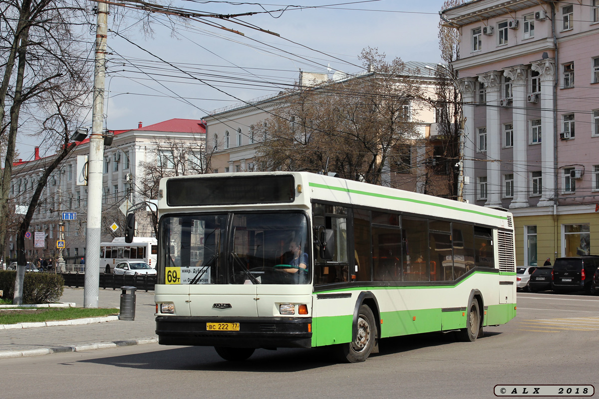 Воронежская область, МАЗ-103.065 № ВС 222 77