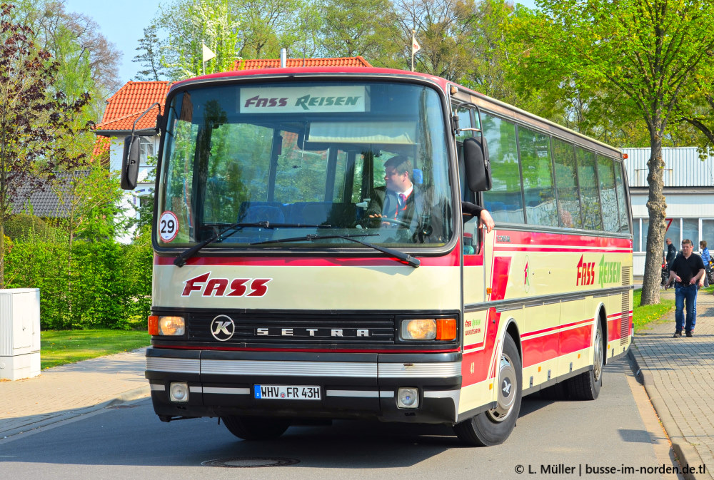 Нижняя Саксония, Setra S213RL № 43; Нижняя Саксония — 1. Europatreffen historischer Omnibusse 21.04.2018 Einbeck PS.Speicher