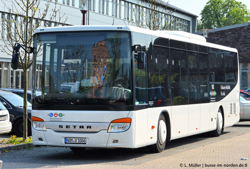 Нижняя Саксония, Setra S415LE business № NOM-V 1006; Нижняя Саксония — 1. Europatreffen historischer Omnibusse 21.04.2018 Einbeck PS.Speicher