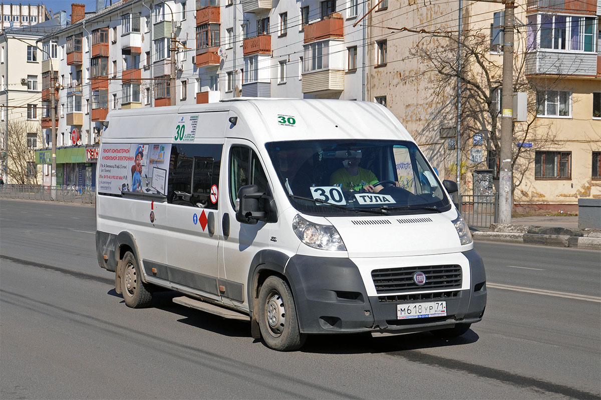 Тульская область, Нижегородец-FST613 (FIAT Ducato) № М 618 УР 71