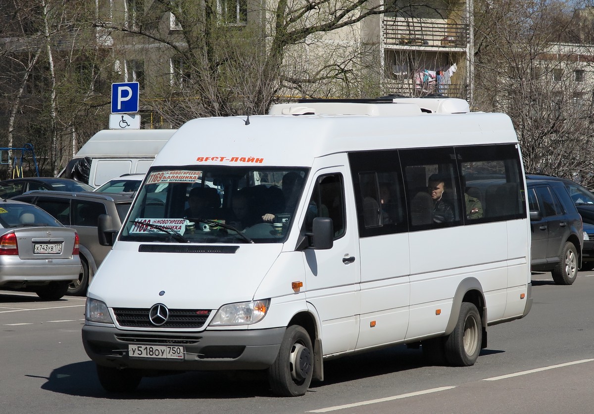 Московская область, Луидор-223237 (MB Sprinter Classic) № У 518 ОУ 750