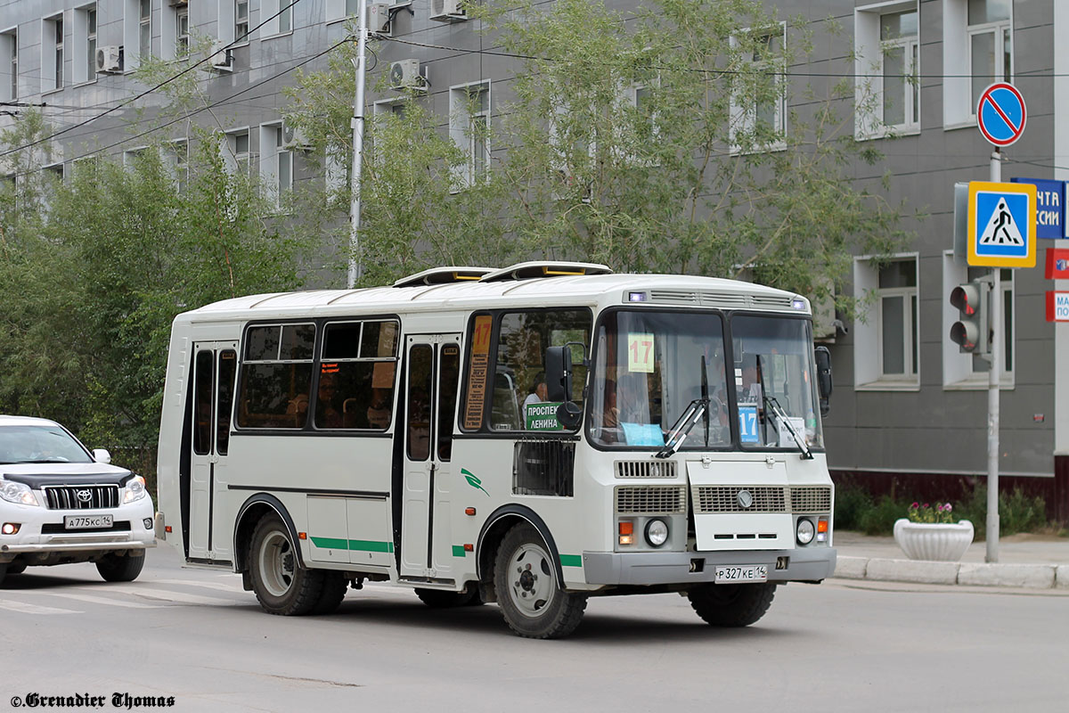 Sakha (Yakutia), PAZ-32054 # Р 327 КЕ 14