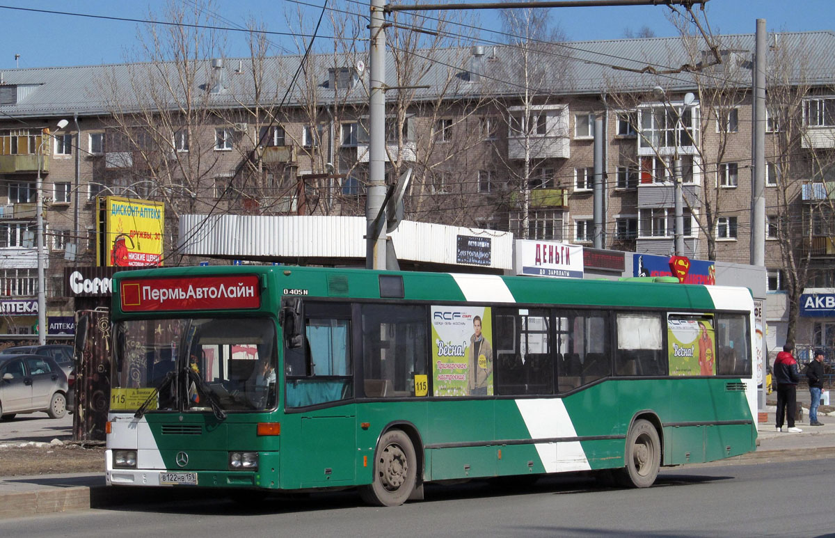 Пермский край, Mercedes-Benz O405N2 № В 122 НВ 159 — Фото — Автобусный  транспорт