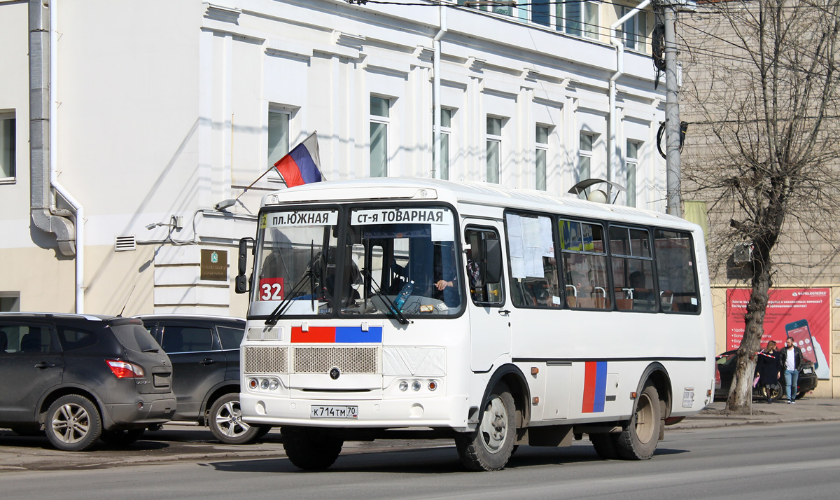 Томская область, ПАЗ-32054 № К 714 ТМ 70