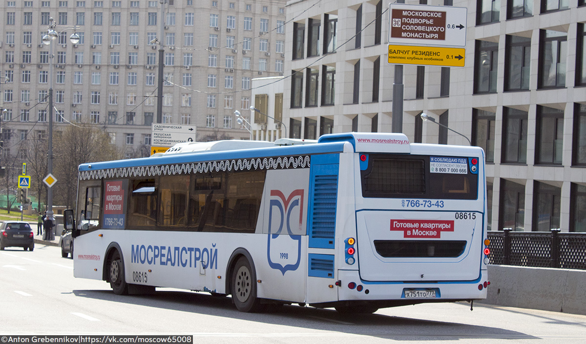 Moskau, LiAZ-5292.65 Nr. 08615