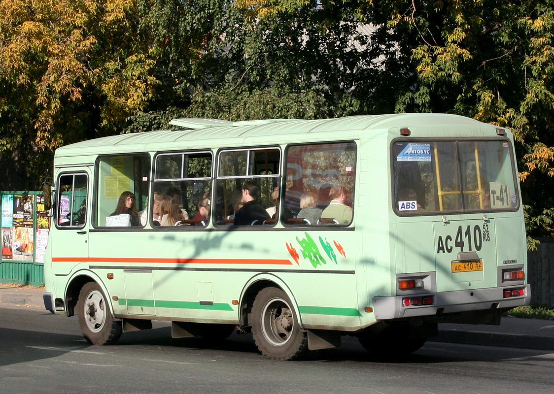 Нижегородская область, ПАЗ-32054 № АС 410 52
