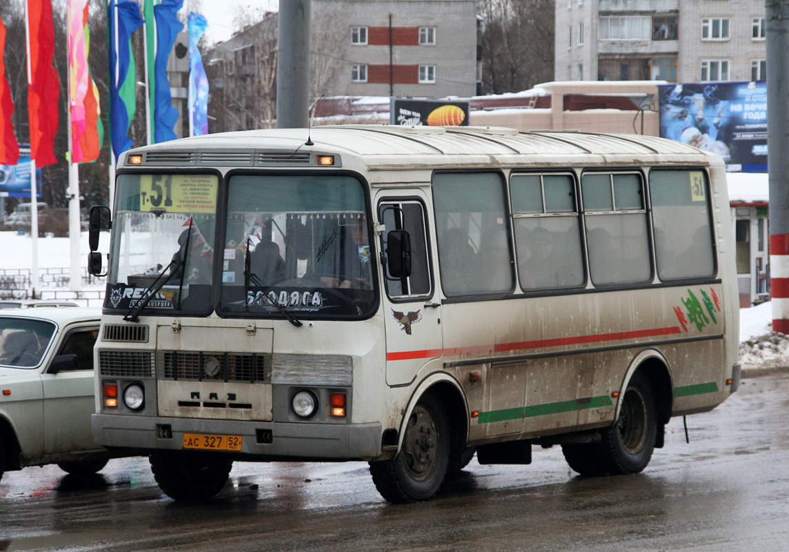 Нижегородская область, ПАЗ-32054 № АС 327 52