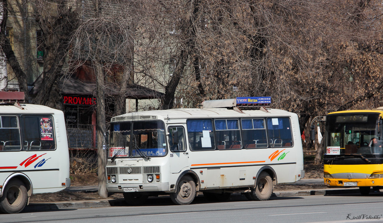 Новосибирская область, ПАЗ-32054 № С 654 АМ 154