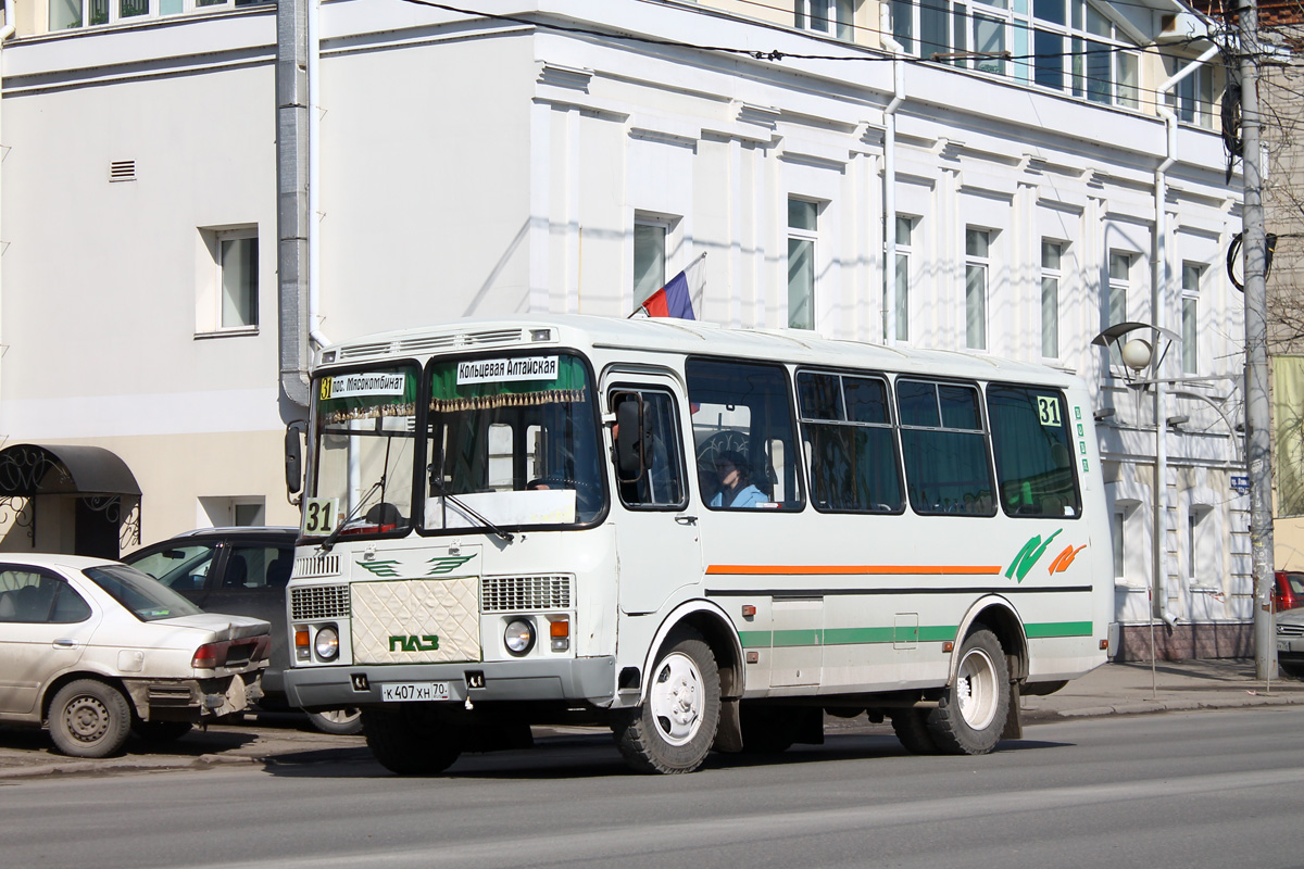 Томская область, ПАЗ-32054 № К 407 ХН 70