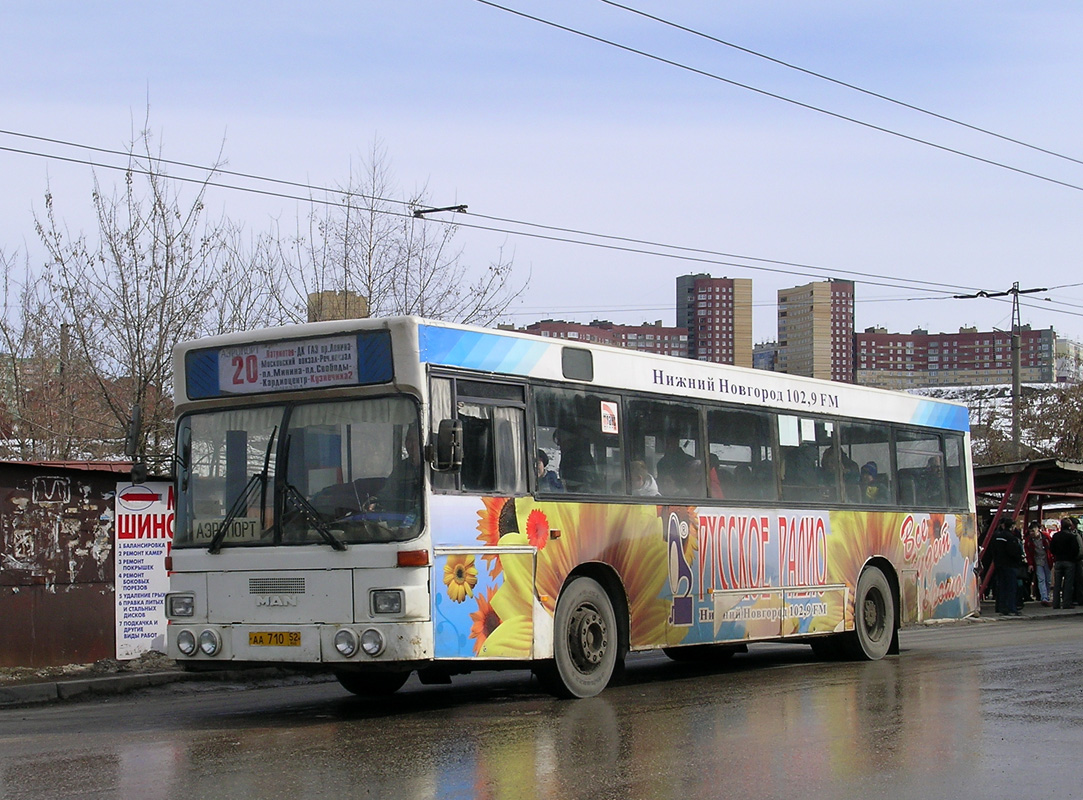 Нижегородская область, MAN 791 SL202 № АА 710 52