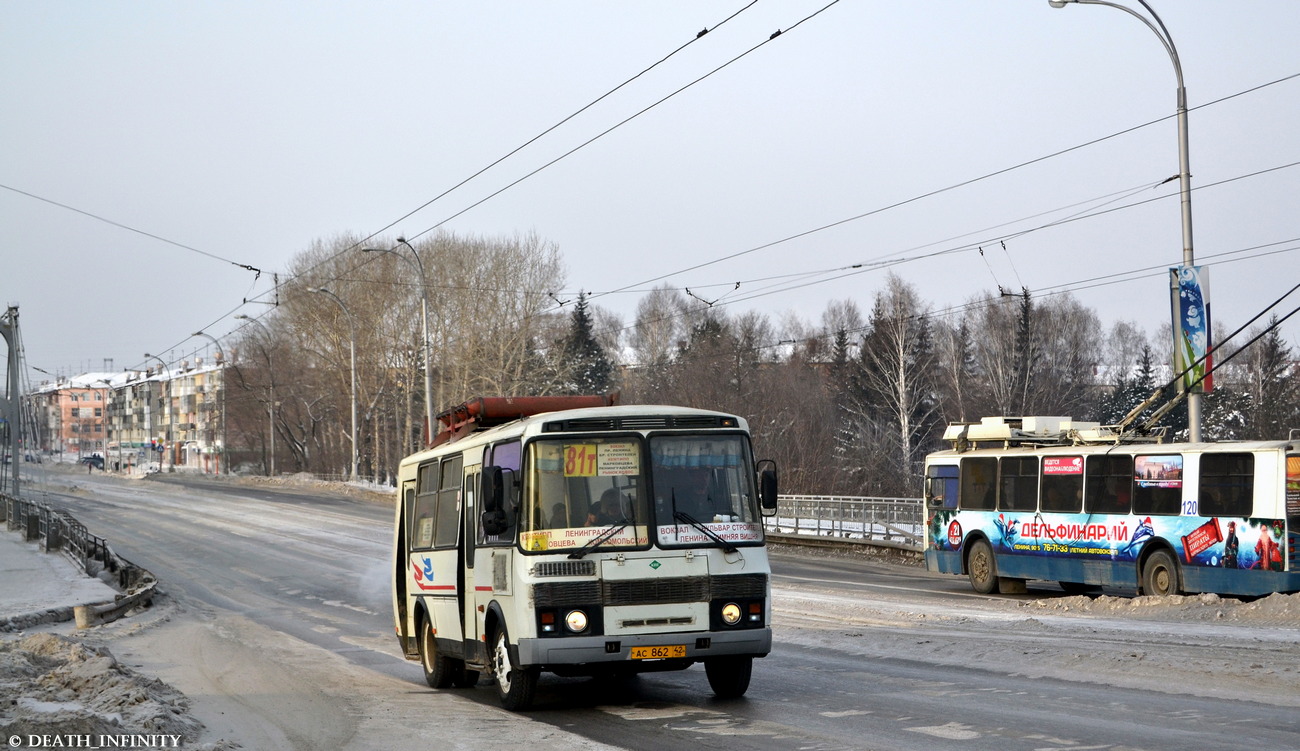 Кемеровская область - Кузбасс, ПАЗ-32054 № 828