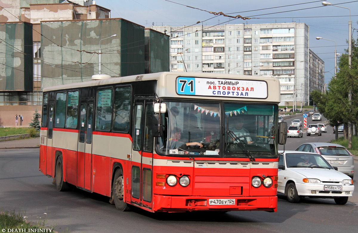 Region Krasnojarsk, Scania CN113CLB Nr. Р 470 ЕУ 124