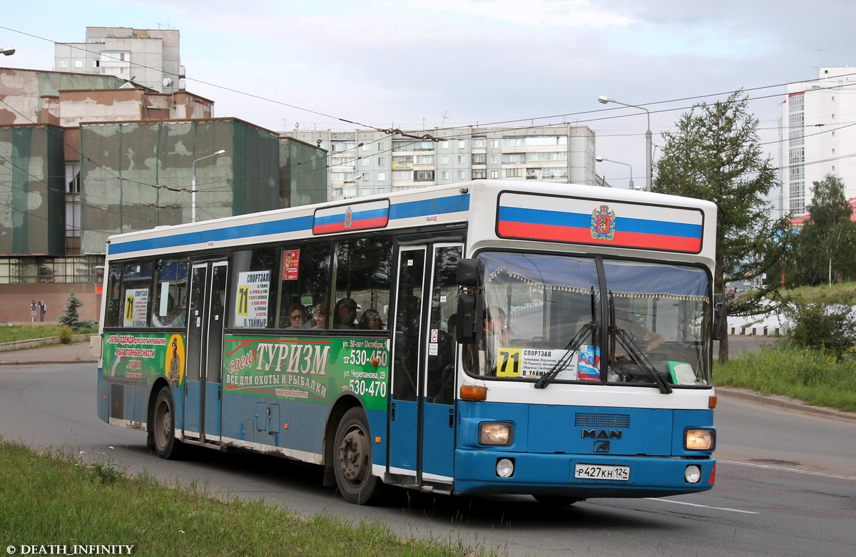 Красноярский край, MAN 791 SL202 № Р 427 КН 124