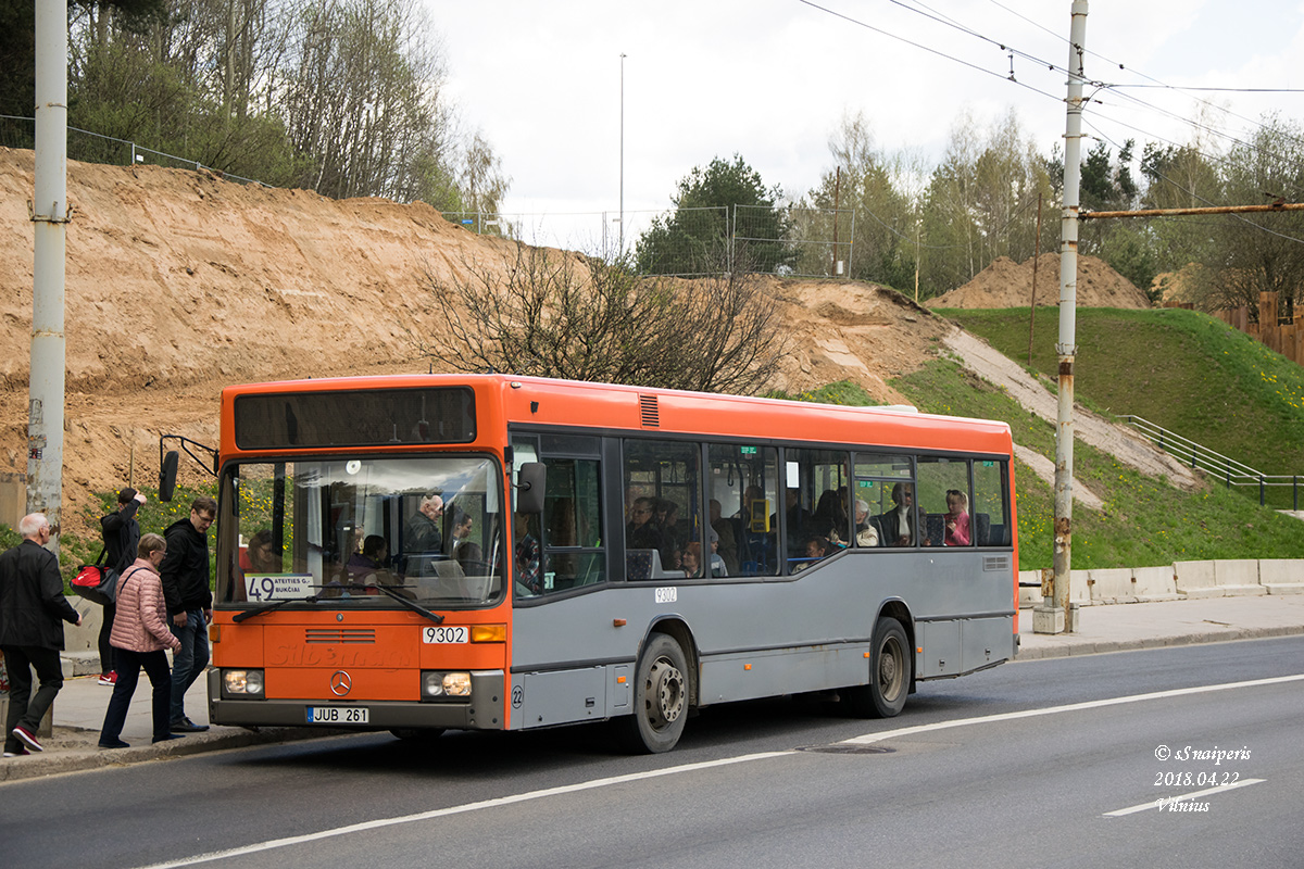 Литва, Mercedes-Benz O405N2K № 9302