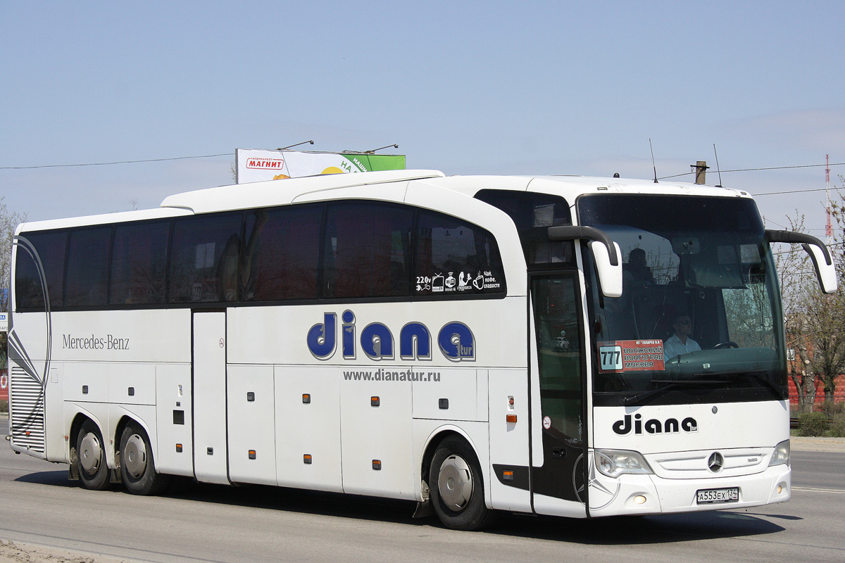 Волгоградская область, Mercedes-Benz Travego II L SHD 17SHD № А 553 ЕХ 134