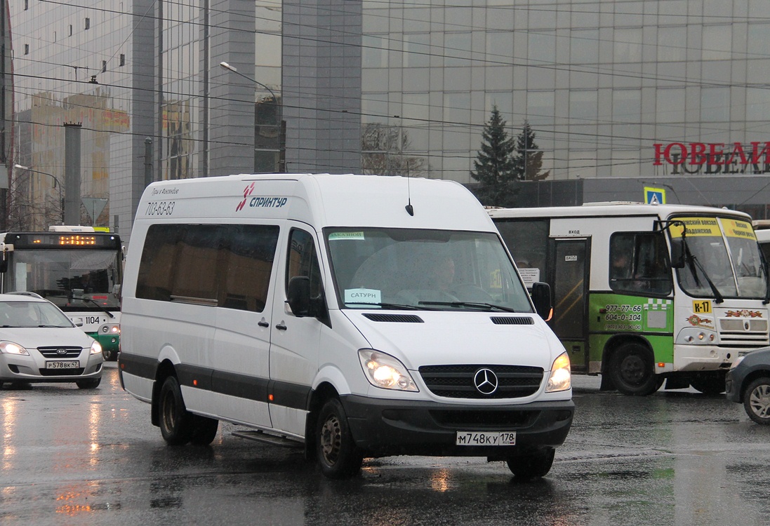 Санкт-Петербург, Луидор-22360C (MB Sprinter) № М 748 КУ 178