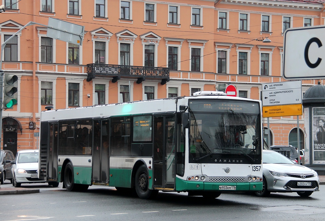 Санкт-Петербург, Волжанин-5270-20-06 "СитиРитм-12" № 1357