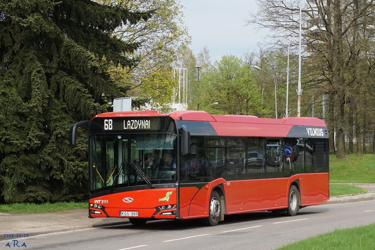 Литва, Solaris Urbino IV 12 № 3111