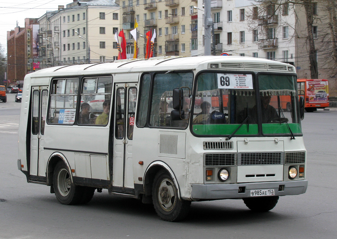 Нижегородская область, ПАЗ-32054 № В 985 АЕ 152