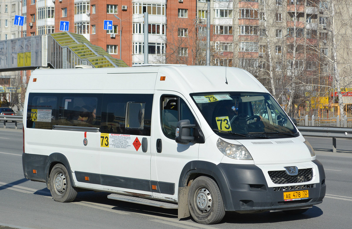 Тюменская область, Нижегородец-2227SK (Peugeot Boxer) № АЕ 478 72