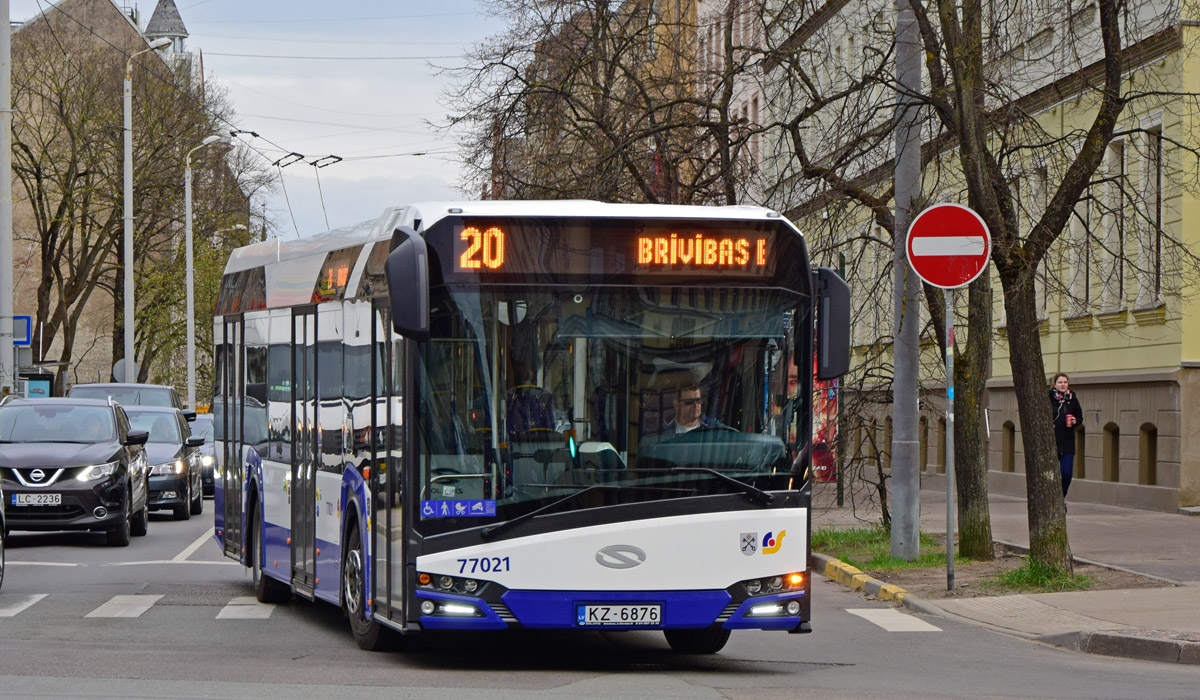 Латвия, Solaris Urbino IV 12 № 77021