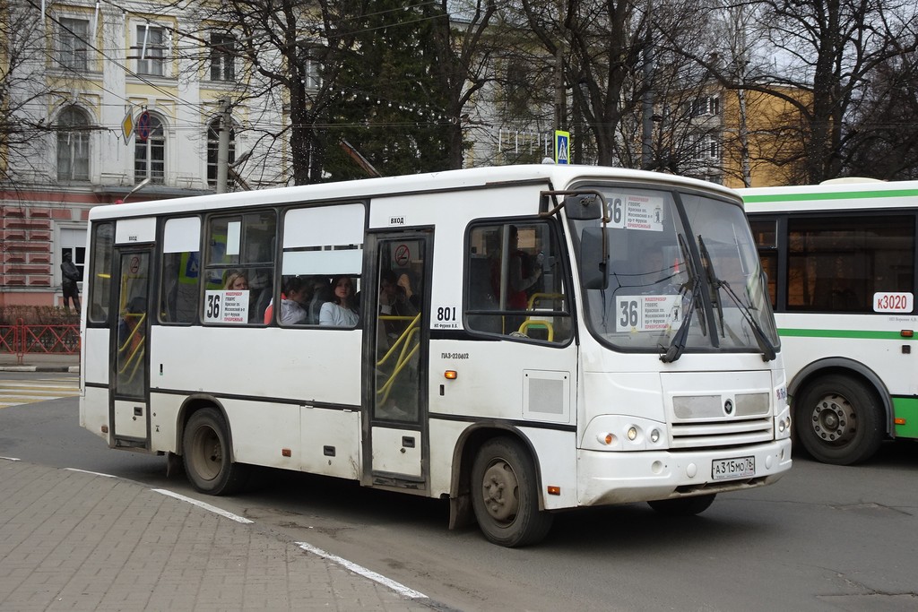 Ярославская область, ПАЗ-320402-04 № 801