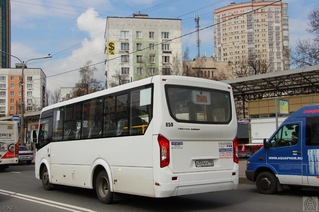 Санкт-Петербург, ПАЗ-320435-04 "Vector Next" № 850