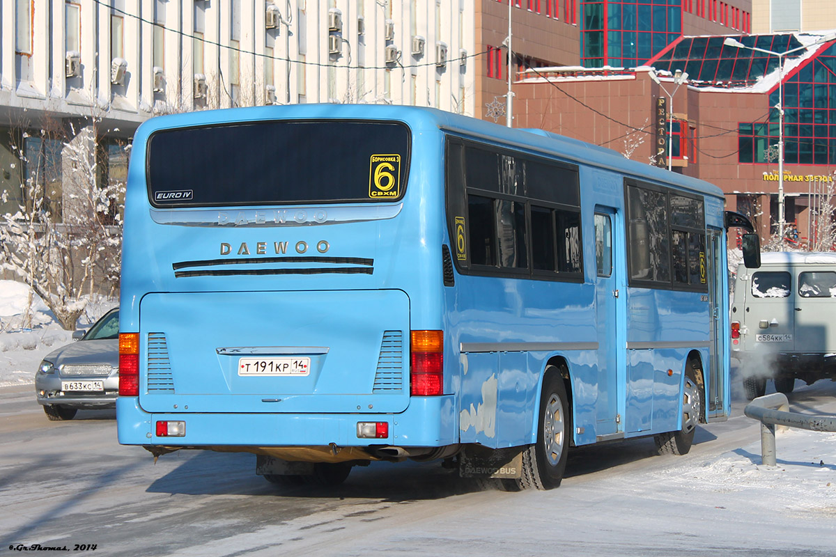 Sacha (Jakutsko), Daewoo BS106 Royal City (Busan) č. Т 191 КР 14