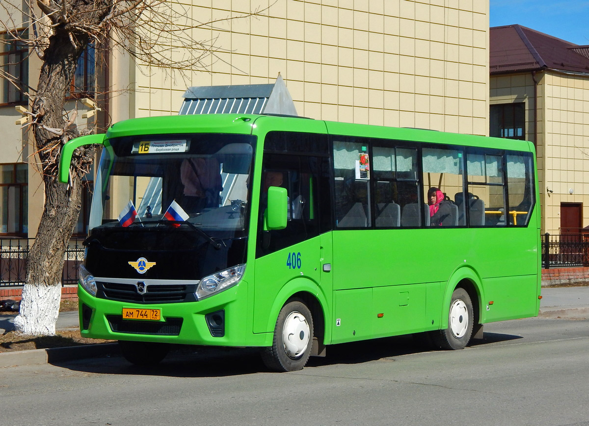 Тюменская область, ПАЗ-320435-04 "Vector Next" № 406